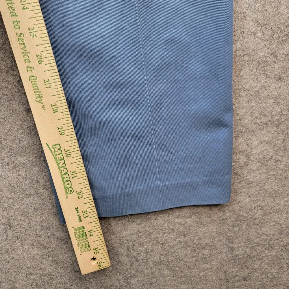 Charles Tyrwhitt Pants Mens 38x34 Blue‎ Chino 100% Cotton Straight Leg Casual